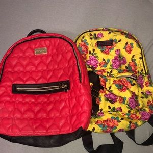 BETSEY JOHNSON backpacks bundle